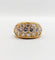 Bague 53 Bague jonc bombée or jaune et 2,20 carats de diamants taille brillant 58 Facettes A06334