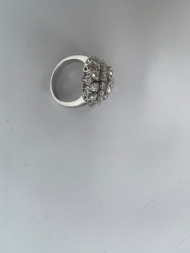 Bague 54 Bague cocktail fantaisie diamant 58 Facettes RNG-145