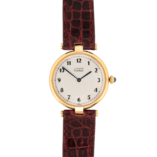 Cartier Must Vendôme - Ivory breguet dial - LM 58 Facettes