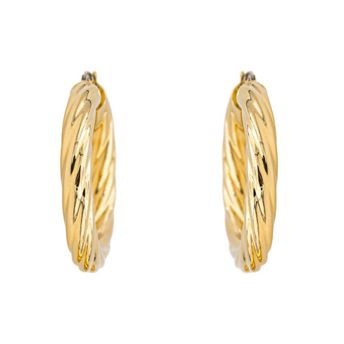 Boucles d'oreilles Boucles d'oreilles Créoles Or jaune 58 Facettes 3900472CN