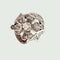 Bague SORTIJA ESTILO RETRO EPOCA 1940-1945 de ORO 18K con DIAMANTES 58 Facettes Q905A