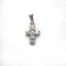 Pendentif Pendentif Croix - Or blanc & Diamants 58 Facettes 250032SP