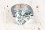 Bague 52 Bague Or blanc 12.69ct Aigue-marine 58 Facettes BGDTSOC379-107