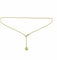Collier CARTIER. Collier vintage or jaune et diamants 58 Facettes