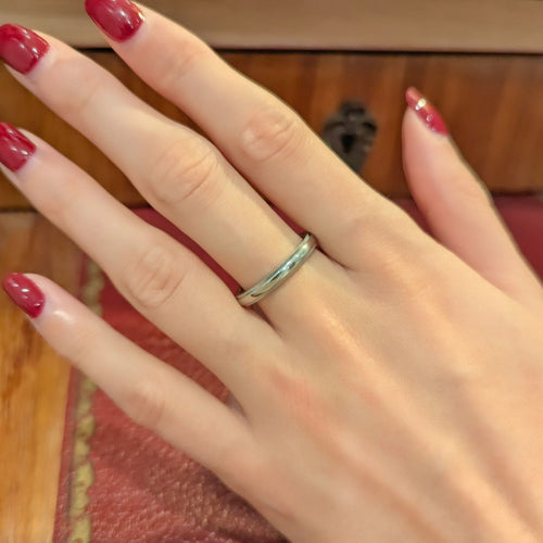 Bague 59 Tiffany & Co - Alliance Millegrains, collection "Together" 58 Facettes 33379