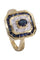 Bague 50 BAGUE STYLE ART DECO SAPHIRS ET DIAMANTS 58 Facettes 083511