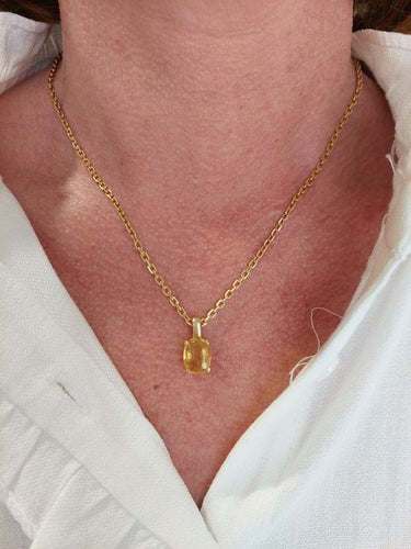 Pendentif PENDENTIF CITRINE 58 Facettes 088181