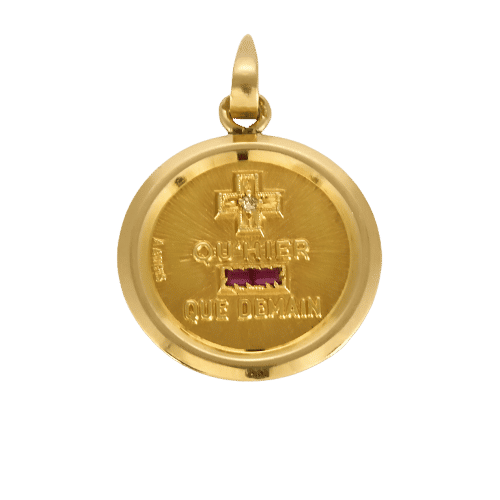 Augis Pendente in oro giallo 18k 