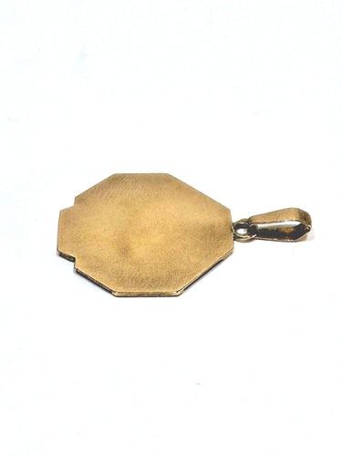 Pendentif Médaille Saint Christophe en or rose 58 Facettes