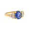 Bague 49 Bague Or jaune Saphir, Diamant 58 Facettes 4268672RV
