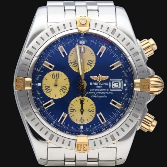 Montre Breitling Montre Chronomat Evolution Chronograph 58 Facettes MT40980