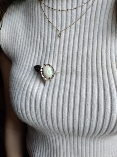 Broche Broche Fleur Opale 58 Facettes 444