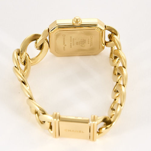 Montre CHANEL - Montre Première chaîne gourmette, or jaune 58 Facettes