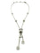 Collier BVLGARI. Collection "BZero1", collier or blanc 18K et diamants 58 Facettes