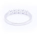 Bague 54 Bague en or blanc avec diamants 58 Facettes D359174SI