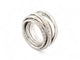 Bague 48 bague DE GRISOGONO allegra en or blanc 18k 32gr t48 68 diamants 2ct 58 Facettes 271440