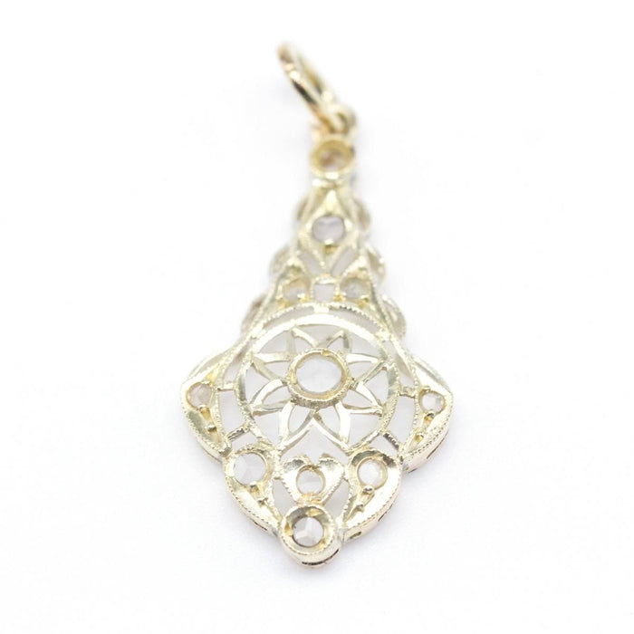 Pendentif Pendentif Vintage 1900 en Or Jaune et Diamants 58 Facettes D364092JC