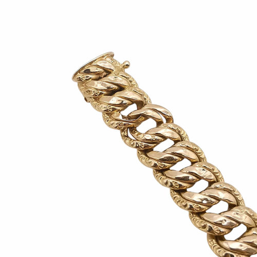 Amerikkalainen Lenkki rannekoru keltakultaa 