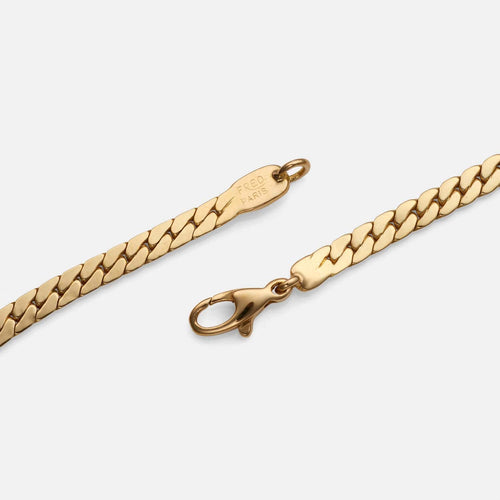 Collier FRED Eléphants vintage en or jaune et diamants 58 Facettes