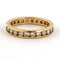 Bague 55 Bague d'éternité en or rose, diamants taille brillant jusqu'à 1,50 ct 58 Facettes