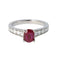 Bague 53 Bague en diamant et rubis 58 Facettes 1865