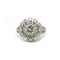 Bague 52 Bague - Or blanc et diamants 58 Facettes 1009