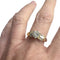 Bague Bague solitaire accompagné diamants 58 Facettes Q166B