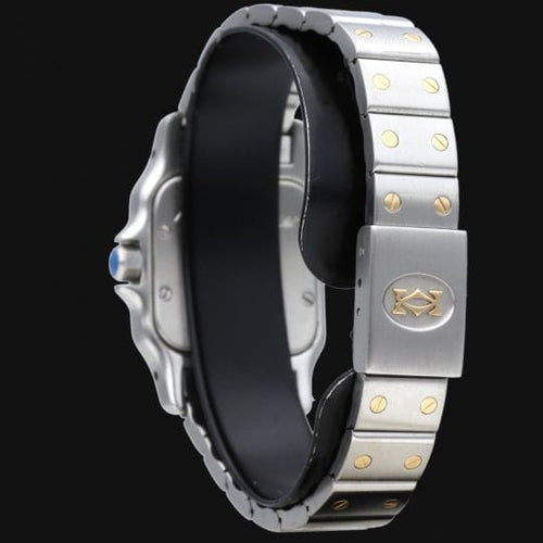 Montre Cartier Montre Santos De Cartier Galbee 58 Facettes MT42390