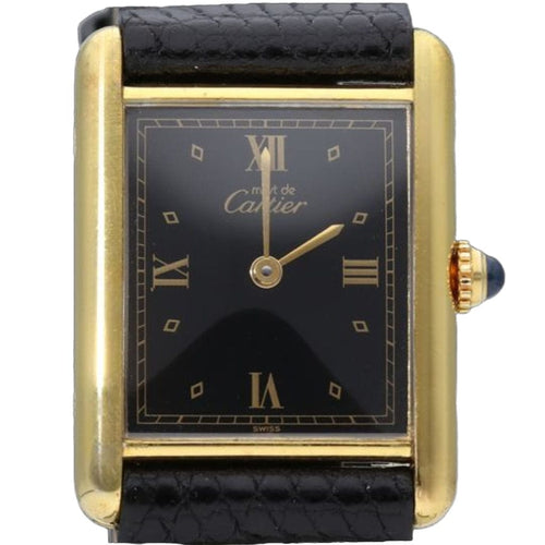 Montre Cartier Montre Tank Vermeil 58 Facettes MT42216