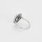 Bague 53 Bague en or blanc et platine, saphir et diamants 58 Facettes GU299