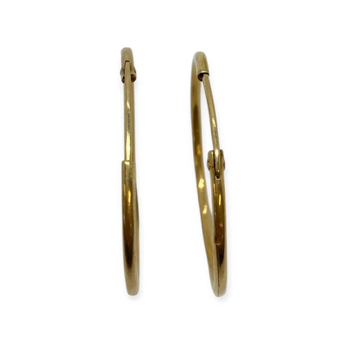 Boucles d'oreilles Créoles or jaune 58 Facettes 330084157