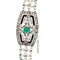 Bracelet BRACELET ART DECO EMERAUDE PERLES DIAMANTS ONYX 58 Facettes Réf 1_0000019/1
