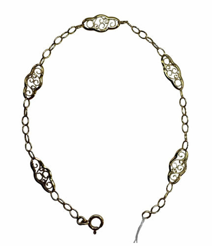 Bracelet Bracelet ancien or jaune 58 Facettes