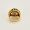 Bague 54 Bague or jaune sertie de saphirs 58 Facettes 2037