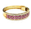 Bracelet Bracelet vintage or rubis diamants 58 Facettes