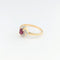 Bague 57.5 Bague tourbillon en or jaune diamants et rubis 58 Facettes 31140