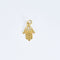 Pendentif Pendentif or jaune Khomsa 58 Facettes LP1005/3