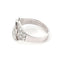 Bague 58 DINH VAN - Bague Menottes R12 or blanc et diamants 58 Facettes 62555