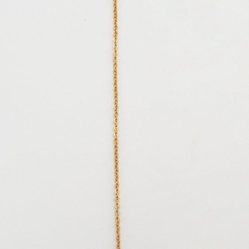 Collier Collier croix en or jaune 58 Facettes AB42