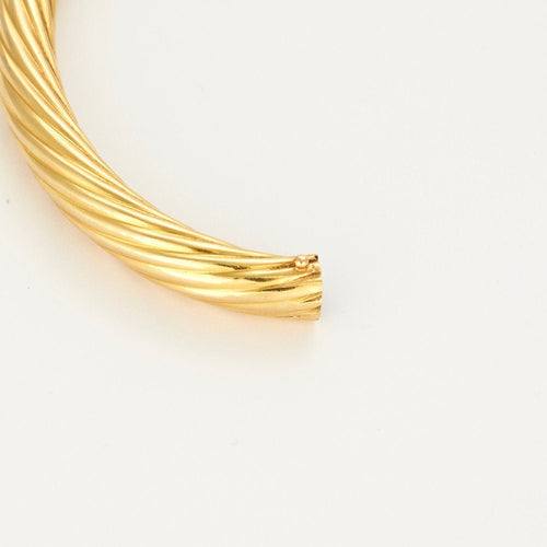 Bracelet Bracelet jonc or jaune 58 Facettes LP753/2