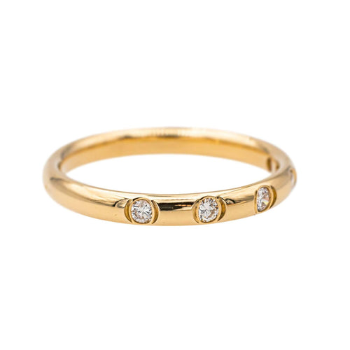 Bague 51 Bague Alliance Or jaune Diamant 58 Facettes 2594566CN