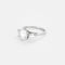 Bague 50 Solitaire en platine et diamants 58 Facettes 240752
