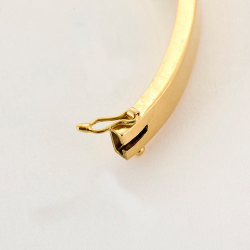 Bracelet Bracelet jonc or jaune 58 Facettes MON0863