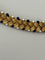 Bracelet Bracelet Articulé Feuillages Or Jaune Perles Lapis Lazuli 58 Facettes LOT 6170
