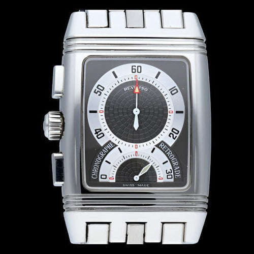 Montre Jaeger Lecoultre Montre Reverso Gran Sport Chronograph 58 Facettes MT42509