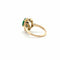 Bague Bague vintage or Jaune - Emeraude et diamants 58 Facettes 1.0002290/8