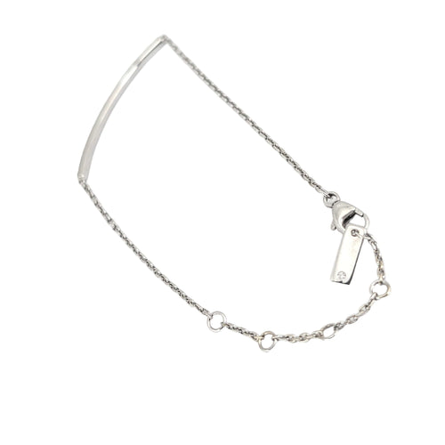 Bracelet Bracelet en or blanc et diamants 58 Facettes 31896