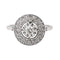 Bague 51 Bague  Marguerite Platine, Or blanc Diamant 58 Facettes 3789789CN