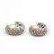 Boucles d'oreilles Boucles d'oreilles Champagne en or blanc et diamants 58 Facettes D364823SO