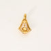 Pendentif Pendentif or jaune La Cloche Fleurie 58 Facettes LP922